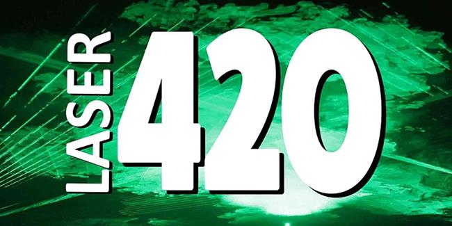 420 Laser Light Show with Harford County Dj's