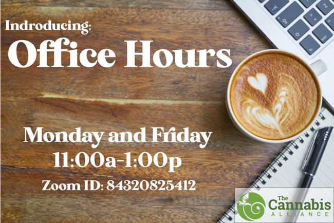 Office Hours with the Cannabis Alliance
