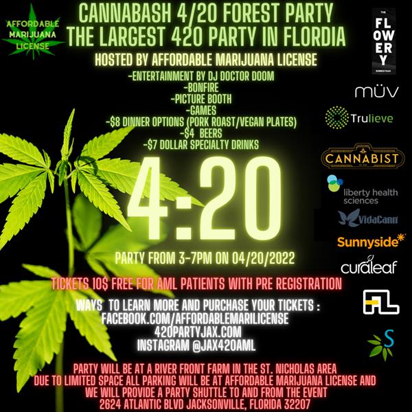 Canabash 420 Forest Party